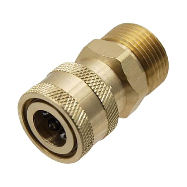 Högtryckstvättadapterkit M22 14mm till 1/4\" för högtryckstvättspistol