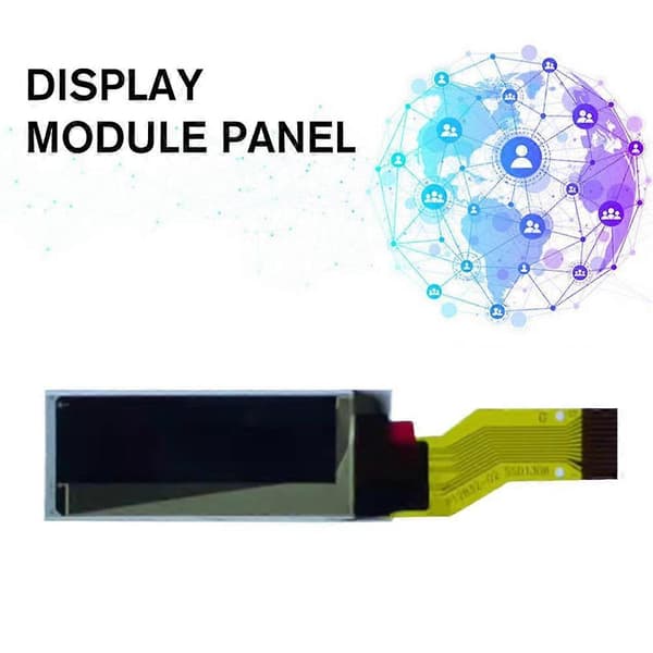 0.91\" OLED LCD Display Breakout Board Modul 128X32 SSD1306 12 ben