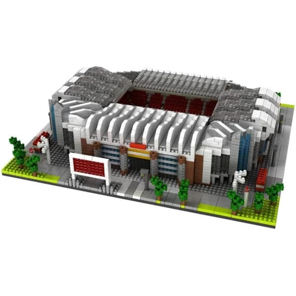 3800 brikker Byggemodel til at samle Old Trafford Stadion med