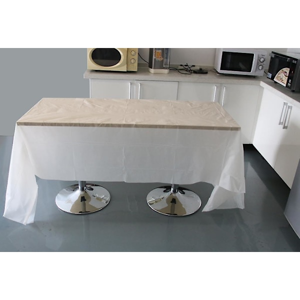 Rektangulær dug til banket, fest, bryllup, beige