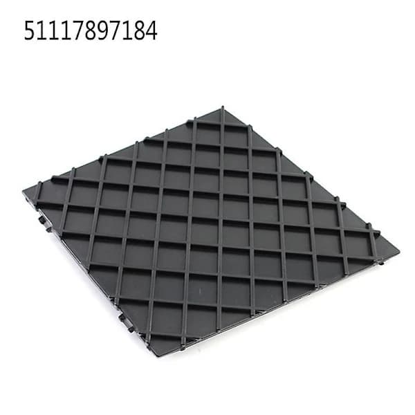 Nedre frontfangergrillplate for E60 E61 M 51117897186 51117897184 støtfangerbeskytter Svart