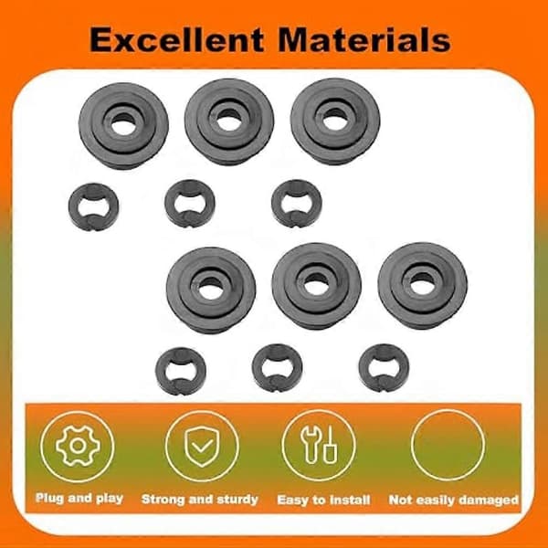 6-pakning 878-179 877-993 Stempelbuffer og bufferplate erstatning for NV45AB2 NH451 NV45AB2(S) NV45AE
