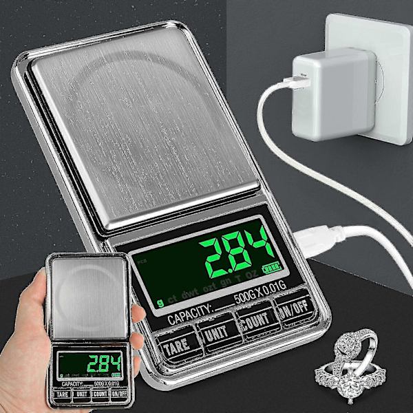 Smykkevekt 500g/0.1g