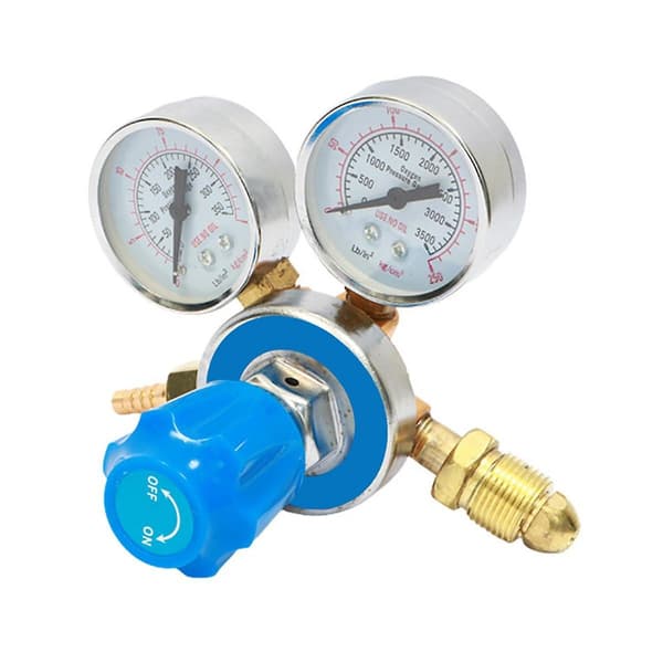 Syre Acetylen Tryckregulator Mig Flödesmätare Tryckregulator Ventil Syretrycksreducerare