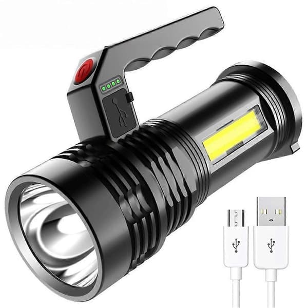 LED COB med sidelys Alsidig LED håndholdt lampe til husholdningsbrug