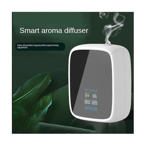 500ml Diffuser Hotell-luftfräschare Väggmonterad eterisk oljediffusor Vattenfri doftmaskin Svart