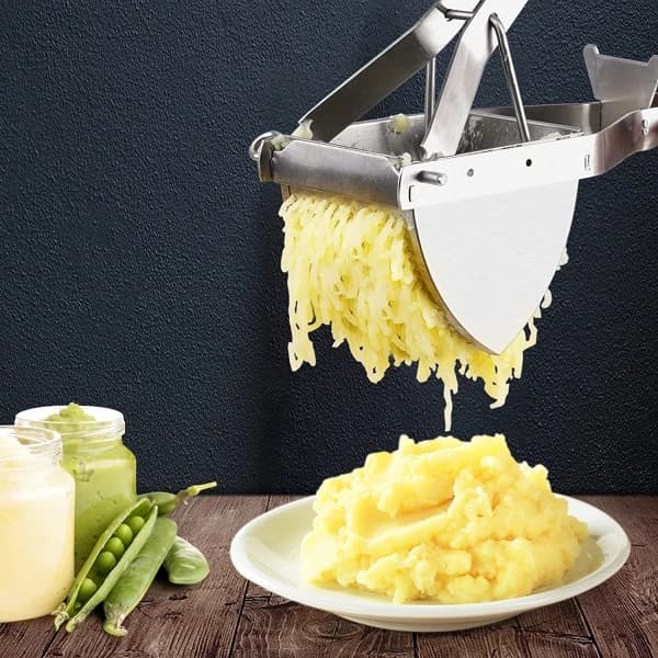 Kartoffelpresse i rustfrit stål - 1 stk