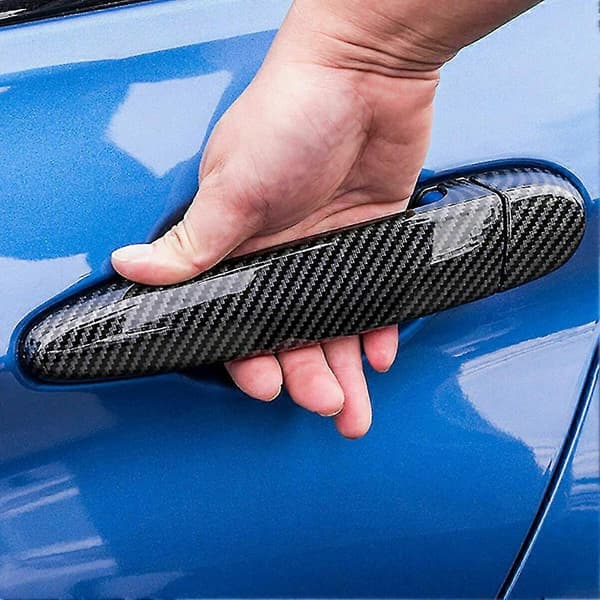 Karbonfiber Utvendig Dørhåndtak Deksel Trim For - 1 2 3 4 Serie E87 E90 E91 E92 E93 F30 X