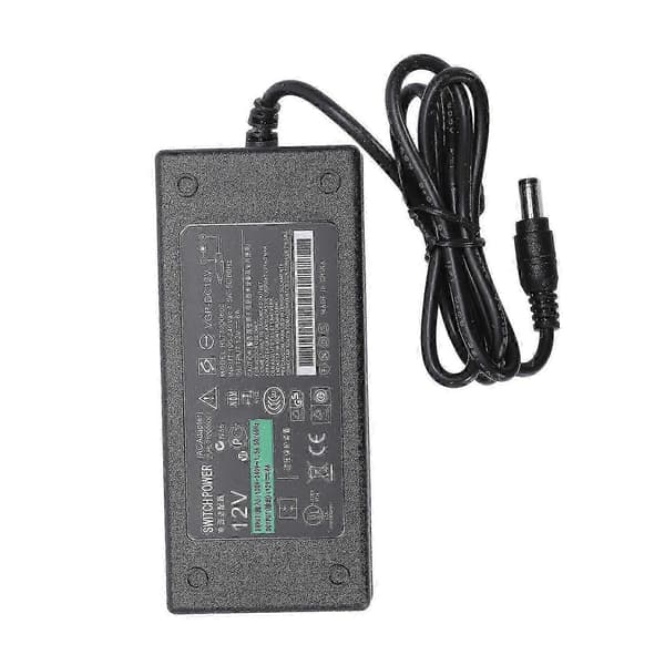 72 Watt 12V 6A 5.5 * 2.5 mm AC/DC Strømforsyningsadapter egnet for LED-lys og sikkerhetskamera systemer
