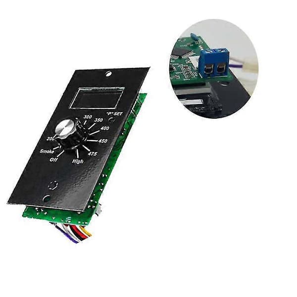 Pit Boss Træpillegrill Digital Termostat Kontrolpanel Opgradering - Model AH-P30, Temperaturområde 200C til 475C, Frontpanel Kontroller