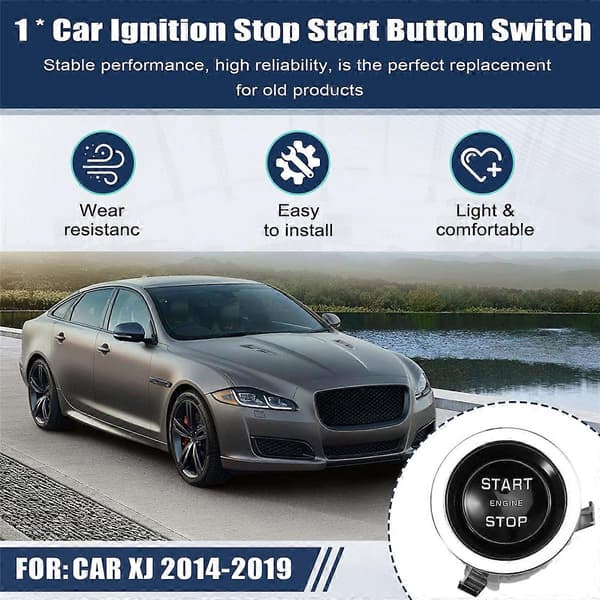 Bil tænding Stop Start Knap Afbryder C2D59751 til Jaguar XJ