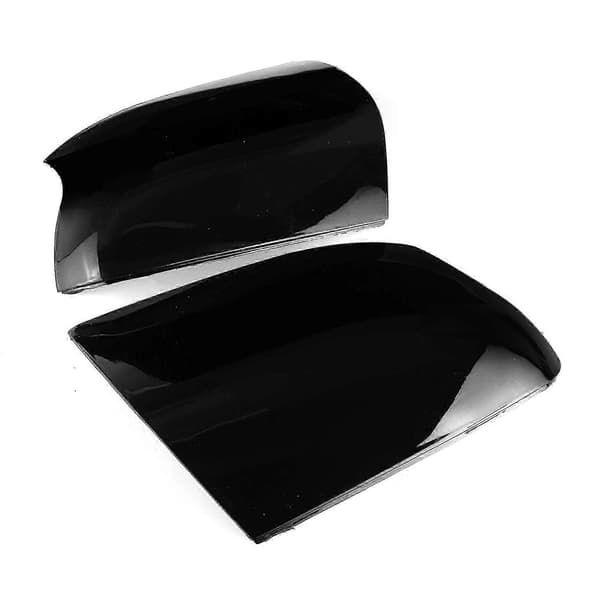 2st blanksvart backspegelkåpa för Ford Focus Mk2 2005-2007 höger sida