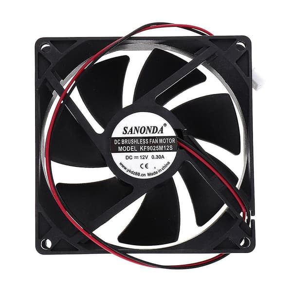 Neglekunst Tørrer Polermaskine DC 12V 0.3A Børsteløs Køleplade Køler Ventilator 2pin