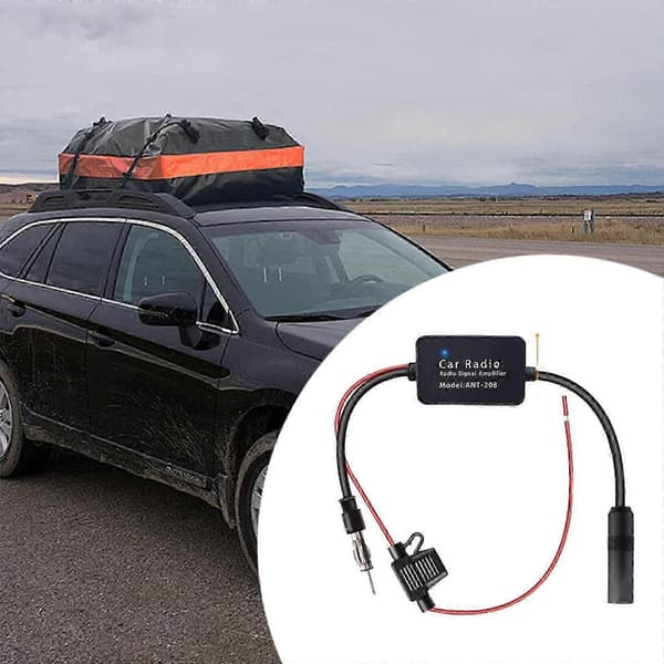 Generisk bilradioantenneforsterker for bilhovedenhetmottaker 12V