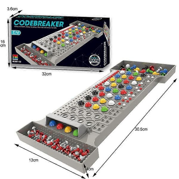 Mastermind Classic Code Cracking lautapeli strateginen perheen aivopulmapeli