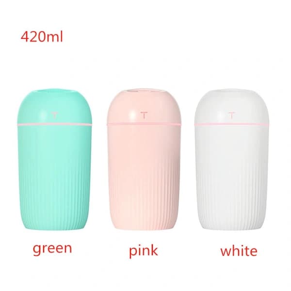 420 ml luftfukter aroma diffuser hvit
