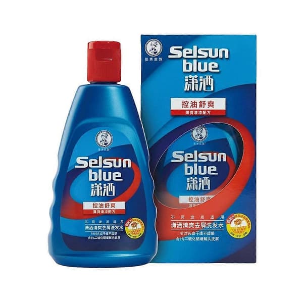 Selsun Blue Medicated With Menthol Hilsešampoo