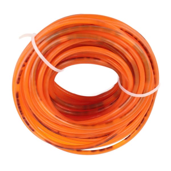 Orange Polyuretan Rundrem för drivöverföring 3mm x 10m