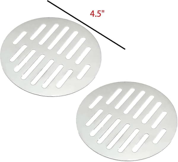 Højkvalitets 4,5 tommer diameter universal afløb til balkon, køkken og badeværelse