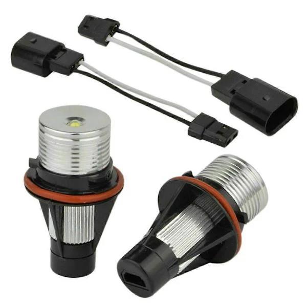 par 8000K hvide LED Angel Eye markeringslys til- E39 E53 E60 E63 E64 E66 E87 5 6 7 X3 X