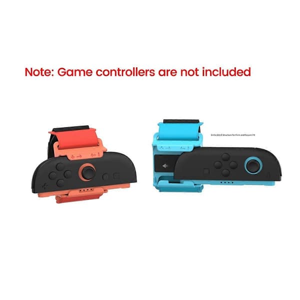 Justerbare spillhåndleddsstropper for 2 gamepads Justerbar sportshåndleddsstropp for Switch 2-tilbehør