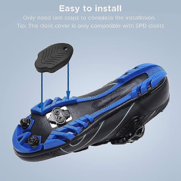 Spd Cleat Skydd, Slitstarka Cykel Cleat Skydd, 1 par