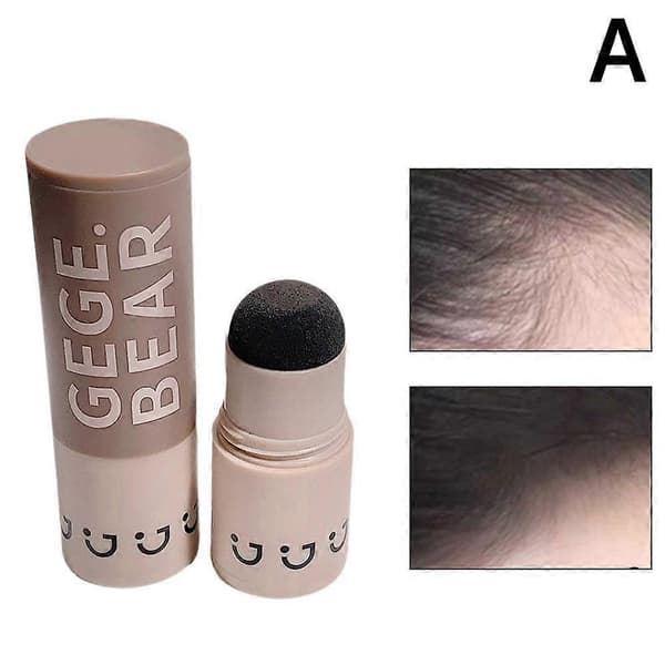 Hårfestepudderstift - Vanntett, dekker røtter, 2g, concealer Native black