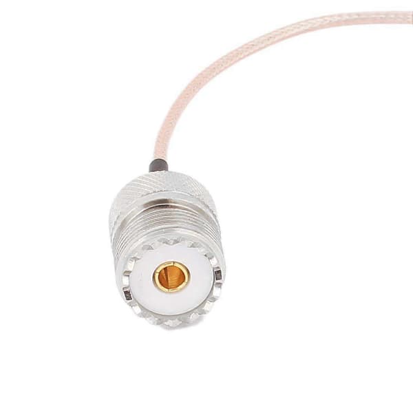 Håndholdt antennekabel SMA hann til UHF SO-239 hunn