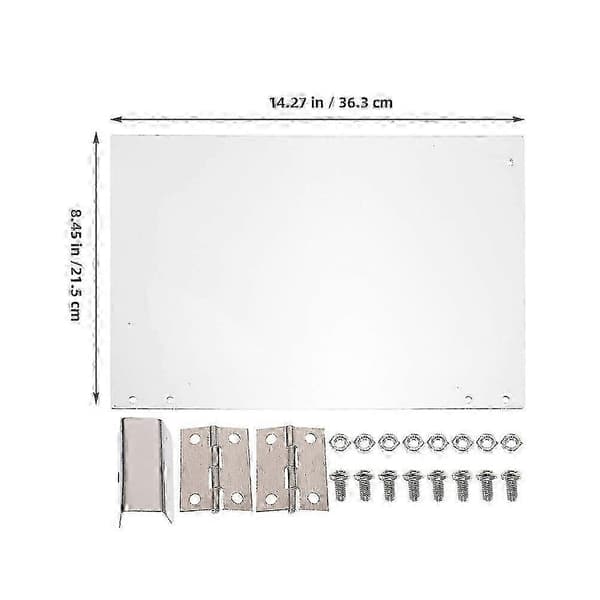 Popcornmaskin Skyddspanel Popcornmaskin Klar Panel Skyddande Popcornmaskin Plastbaffel