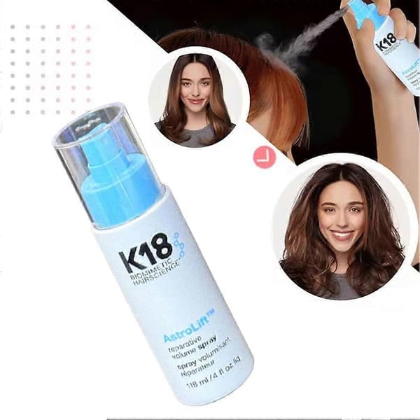 K18 Root Volumizing Spray 118ml för fint hår Lyft Styrka Volymökning