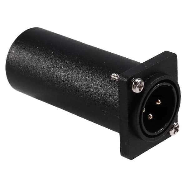 D-serie panelmonteret XLR 3-benet han til RJ45 hun gennemføringsadapter til DMX512 -CON-controller
