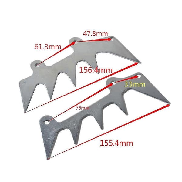 Dubbel fällklo-set passar Stihl MS311 MS391 MS361 MS271 MS291 MS261 sågar