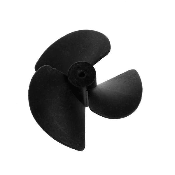 Plast 3-bladig propellerpaddel 40 mm diameter DIY RC modellbåt marinbåt