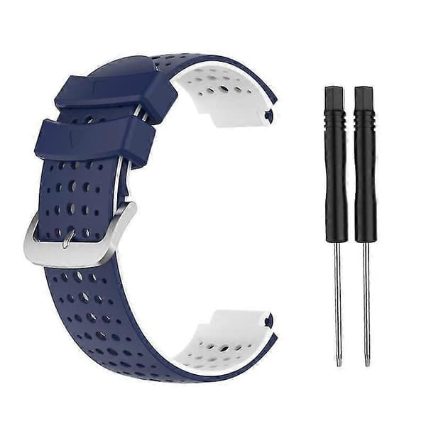 Silikonrem for Garmin Forerunner 220 230 235 620 630 735XT Erstatningsarmbånd
