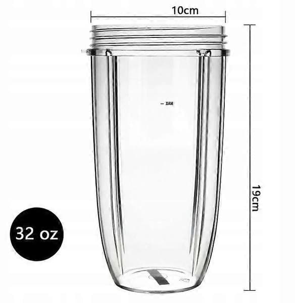900 ml mugg för Nutribullet Blender 600w 900w 1200w