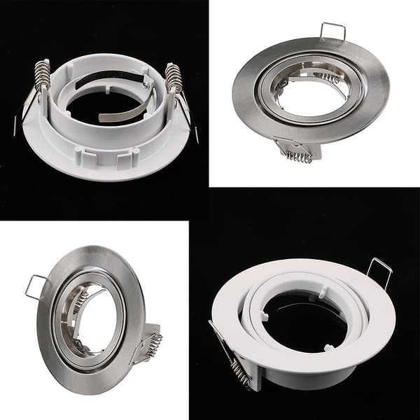 MR16/GU10 Lysbrakettholder for Spotlight Dagslys Tak 50W Hvit
