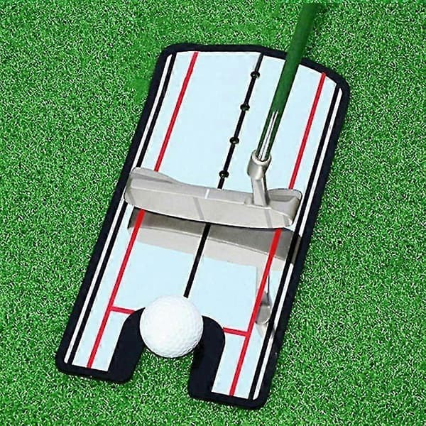Golf Putting Eyeline Alignment Mirror Träningshjälp Putter Swing Trainer Övning
