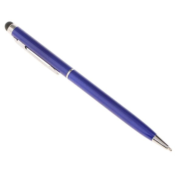 4x Erstatning Touch Screen Metal Stylus Pen til Telefon Tablet Konsol Blå