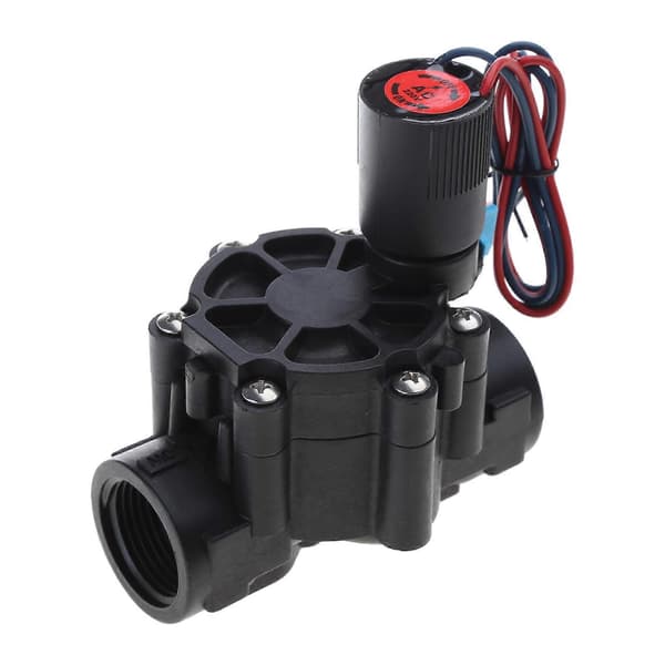 3/4\" 1\" Normalt lukket magnetventil til ventil 220V/24V nylonvand til ventil til Ga 112*82*120mm