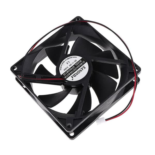 Neglekunst Tørrer Polermaskine DC 12V 0.3A Børsteløs Køleplade Køler Ventilator 2pin