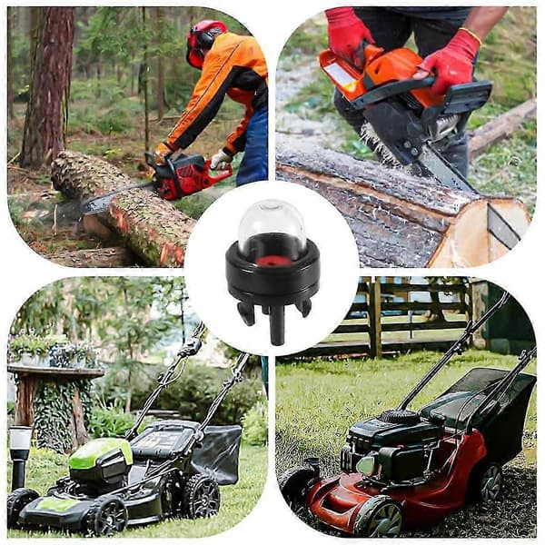 2st Snap-in Primerpump, Förgasarprimerpump Ersättningsprimerpumpar Trimmer Blåsare-Yvan
