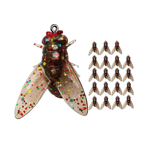 Brun Bionic fluefiskesluk, Bionic fluefiskesluk med insektagn