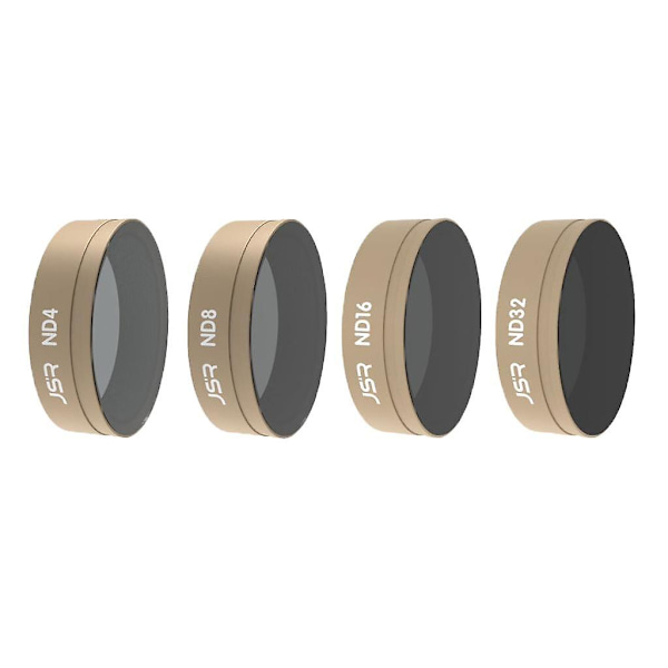 4 delar kameratillbehör linsfilter för DJI Action Camera Set ND
