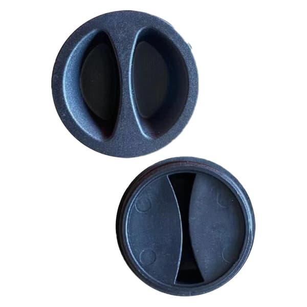 2 stk. paraplybaseafdækning tætningshætte til strandparaplyer parasolbase have indvendig diameter 5 cm