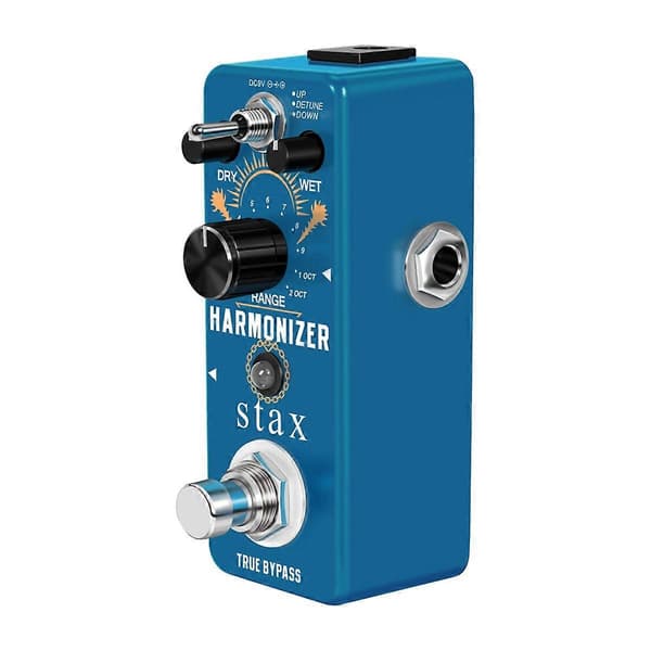 Gitarrharmoniserings-effektpedal Digitala oktav-effektpedaler Harmoni Pitch Shifter Detune för elgitarr bas