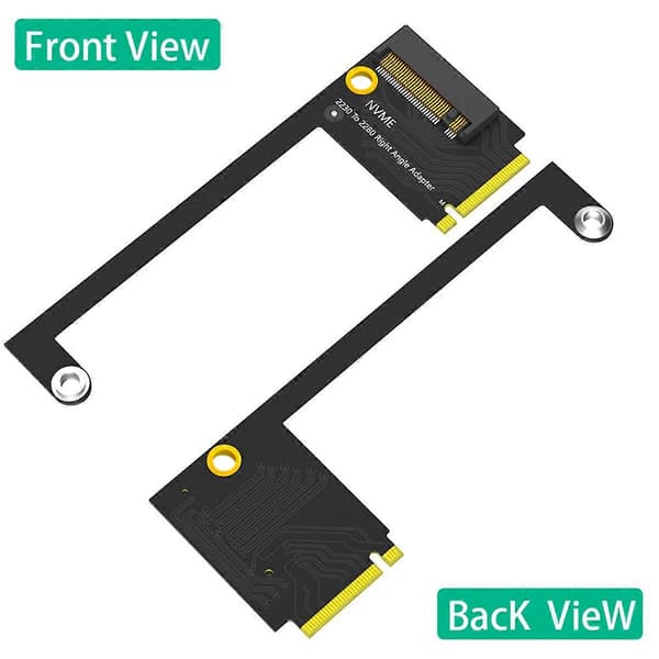 För Rog Ally Handheld Konvertering 2230 till 2280 SSD Expansionskort