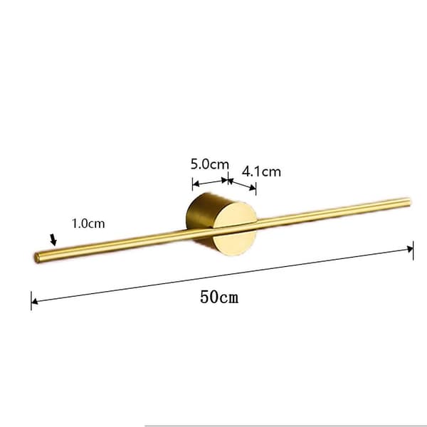 Multifunksjonelt håndklestativ Håndklestang Gullbase 50CM+Trekornsbase 50CM