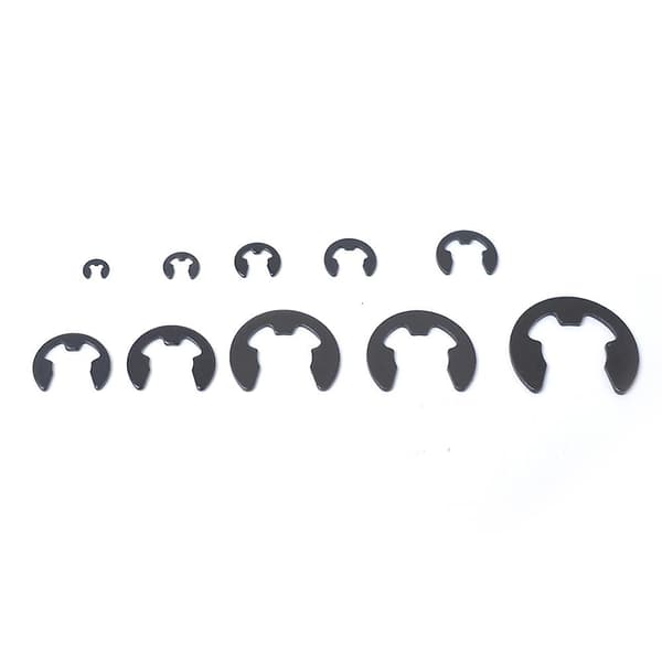 160 stk. 2mm-25mm låseringe til bil og lastbil, assorteret E-Clip snapringssæt