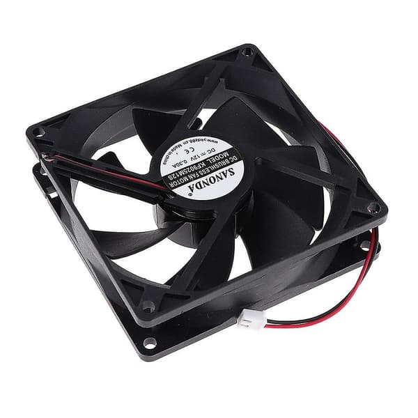 Neglekunst Tørrer Polermaskine DC 12V 0.3A Børsteløs Køleplade Køler Ventilator 2pin