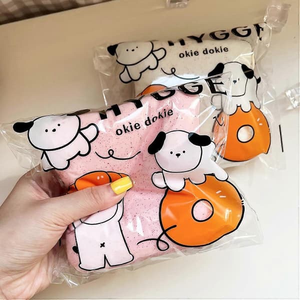 Brød Smør Squishy, Langsomt Stigende Squishy, Julegavefyld, Stressbolde, Stresslindring & Fidget Legetøj til ADHD